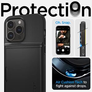 Spigen Slim Armor CS Designed for iPhone 14 Pro Case (2022) - Black