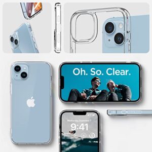 Spigen Ultra Hybrid [Anti-Yellowing Technology] Designed for iPhone 14 Plus Case (2022) - Crystal Clear