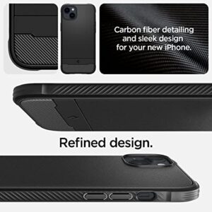 Spigen Rugged Armor (MagFit) [Extreme Protection Tech] Designed for iPhone 14 Case (2022) - Matte Black