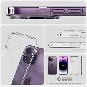 Spigen Liquid Crystal [Anti-Yellowing Technology] Designed for iPhone 14 Pro Case (2022) - Crystal Clear