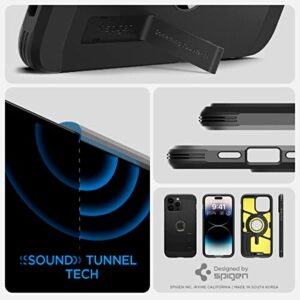 Spigen Tough Armor (MagFit) Compatible with MagSafe Designed for iPhone 14 Pro Case (2022) - Black