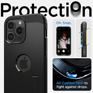 Spigen Tough Armor (MagFit) Compatible with MagSafe Designed for iPhone 14 Pro Case (2022) - Black