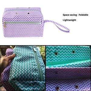 Small Yarn Storage Bag, Portable Knitting Bag Case for Carry Yarn Ball, Crochet Kits, Knitting Supplies and Sewing Accessories for Beginner, Crocheter and Crafter