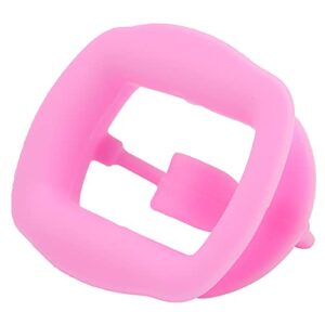 2pcs Mouth Opener, Silicone Silicone Cheek Retractor, Reusable Portable Dental Oral Cheek Flexible Retracto for Oral Mouth Opener Dental Challenge Game[pink]