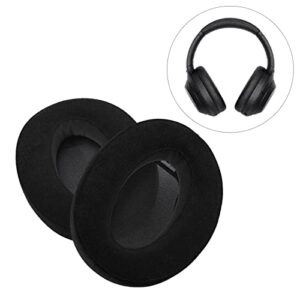 Headphones Replacement Ear Pad, Memory Foam Ear Cushions Cover for WH H910N WH H900N Headphones, Soft and Resistant(Black)