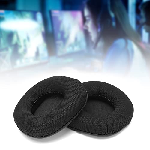 GOWENIC Headphone Earpad Cover Headset Cushion Pad Replacement for Corsair Void Pro Headset with Sponge and PU, Light in Weight, Enhanced Noise Isolation(Black)