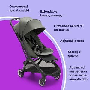 Bugaboo Butterfly - 1 Second Fold Ultra-Compact Stroller - Lightweight & Compact - Great for Travel - Forest Green