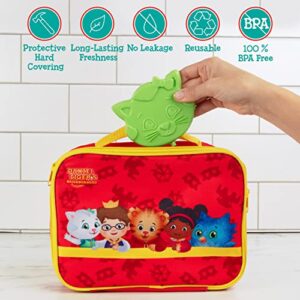 Katerina Kitty Cat Reusable Hard Ice Pack 3 PK- Fits Easily Inside Kids Lunch Box Bento or Insulated Bag- Long Lasting Slim Lightweight Design-Cool Freezer Packs Keep Food Cold For Hours, Thin Coolers