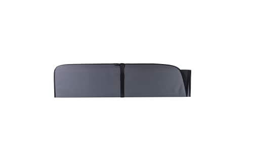 VanEssential Designed for RAM Promaster Insulated Blackout Front Windshield Cover for Van Years 2014 to Current Model - Charcoal Gray