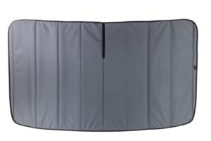 vanessential ford transit front windshield cover - charcoal gray