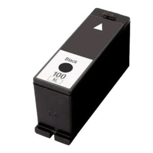 compatible black high yield ink cartridge replacement for lexmark no.100xl