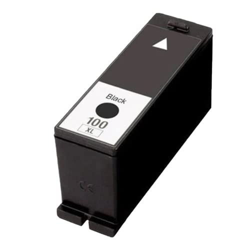 Compatible Black High Yield Ink Cartridge Replacement for Lexmark No.100XL