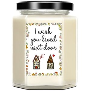 birthday gifts for women - best friend giftss for women - mom birthday gifts, sisters gifts from sister - best friend, friendship gifts, candles gifts for women, mom, bff, wife - lavender candle 8oz
