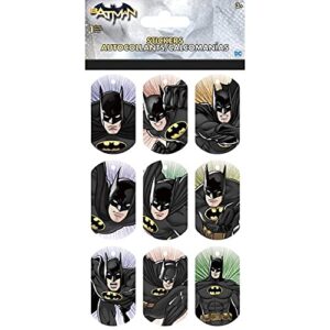 Batman Party Favors Set Batman Reusable Bag Bundle - 2 Pc Batman Tote Bags with Batman Stickers, and More (Batman Bags for Birthday)