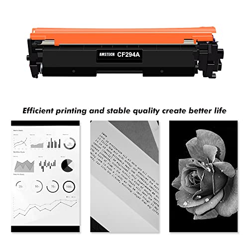 94A CF294A 2 Pack Toner Cartridge Compatible Replacement for HP CF294A 94A Toner Cartridge for HP Laserjet Pro MFP M148DW M148FDW M118DW M149FDW M148 M118 M149 Printer Black