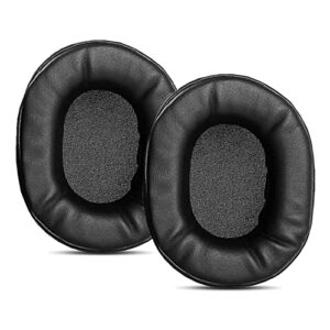 TaiZiChangQin Ear Pads Cushion Memory Foam Replacement Compatible with JVC HA-S90BN HA-S70BT Headphone ( Protein Leather Earpads )