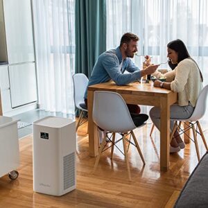 Air Purifiers for Home Large Room with H13 True HEPA Filter, UNbeaten Fast600 Model Smart Air Purifier with Air Quality Monitoring, 1800 Sq.Ft, 12H Timer, PM2.5, Voice Control, Auto Mode, Air Cleaner For Smoke Pollen Dander Hair