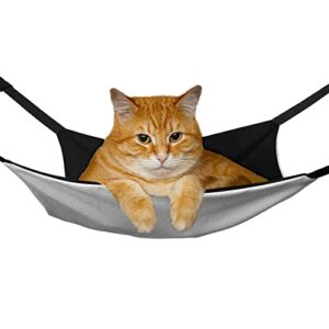 Police Thin Line Flag Spartan Pet Hammock Comfortable Adjustable Hanging Bed for Small Animals Dogs Cats Hamster