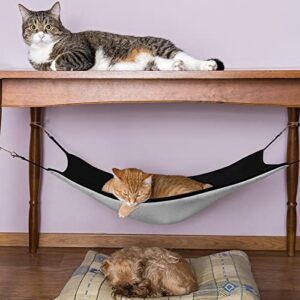 Police Thin Line Flag Spartan Pet Hammock Comfortable Adjustable Hanging Bed for Small Animals Dogs Cats Hamster