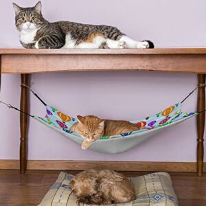 Colorful Hot Air Balloon Pet Hammock Comfortable Adjustable Hanging Bed for Small Animals Dogs Cats Hamster