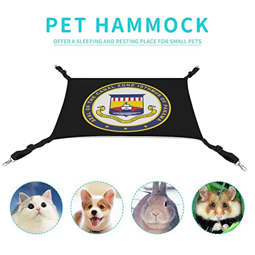 Panama Canal Isthmus Pet Hammock Comfortable Adjustable Hanging Bed for Small Animals Dogs Cats Hamster