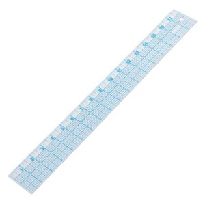 see-thru accurate positioning and marking sewing clear ruler 2 x 18 inch