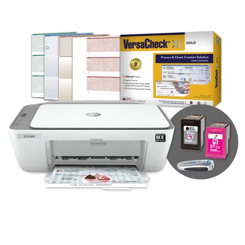 VersaCheck 2755MXE MICR Check Printer and VersaCheck X1 Gold Bundle - Retailer