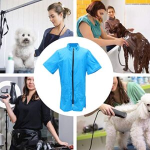 ULTECHNOVO Waterproof Pet Cosmetologist Clothes Pet Salon Apron Special Work Clothes Pet Grooming Supply