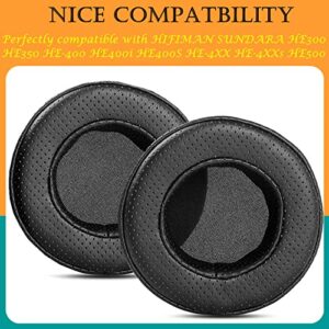 TaiZiChangQin Ear Pads Ear Cushions Earpads Replacement Compatible with HIFIMAN SUNDARA HE300 HE350 HE-400 HE400i HE400S HE-4XX HE-4XXs HE500 HE560 Headphone