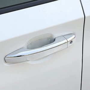 ND 8 PCS Car Door Handle Protector Anti-Collision Sticker Universal Car Door Handle Sticker Car Anti Scratch Door Handle Sticker Paint Anti Scratch Provides Car Door Scratch Protection - Transparent