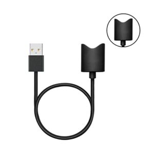 forlity magnetic usb smart charger cable, fast charging cable with 18inch,1 pack (black)