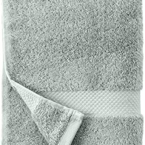 Amazon Aware 100% Organic Cotton Plush Bath Towels - Bath Towels, 4-Pack, Sage Green