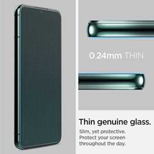 Spigen Tempered Glass Screen Protector [Glas.tR EZ Fit] designed for Galaxy S22 Plus [Case Friendly] - 2 Pack