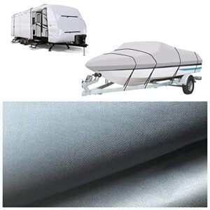 Collyon RV Cover Patch Kit,Self Adhesive Patchfor Sail Tarp Boat Covers and More(3PCS)