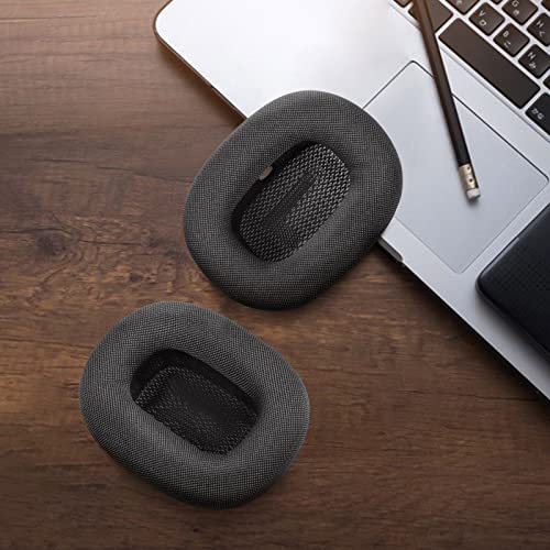 Ear Cushions for Airpods Max, Comfortable Headphones Accessories Replacement Earpads Ear Cups for Apple Airpods Max Headphones - Space Gray, Black