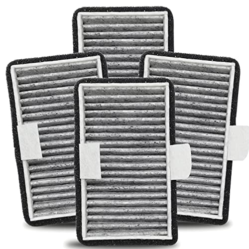 DSTx HEPA + Carbon Air Purifier Filters Replacement Compatible wiht Clarifion, 4 Pack