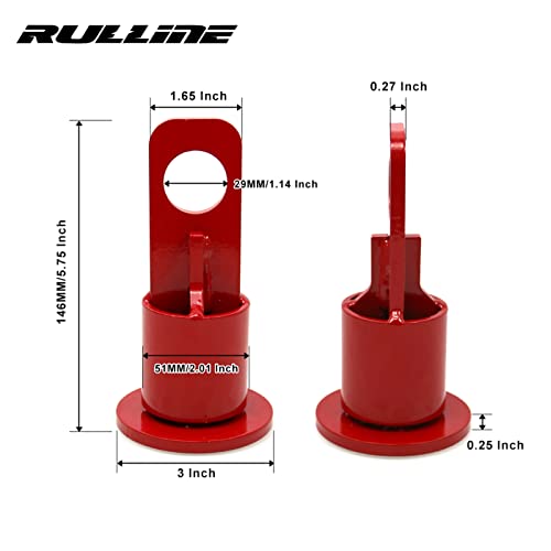 RULLINE 5th Wheel Lifting Hook Wheel Hitch Trailer 5th Wheel Lifting Bracket Replace #6100