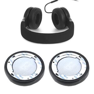 1 Pair Earpads Compatible with E35 E45 E45bt Bluetooth Wireless Headphones Replacement Protein Leather Soft Ear Cushions Headset Repair Parts Black