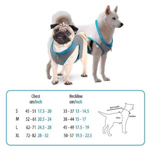 ALL FOR PAWS Cooling Vest Dog Cooling Shirts Breathable Instant Cooling Dogs Vest Lightweight for Summer Dog Clothes (M)