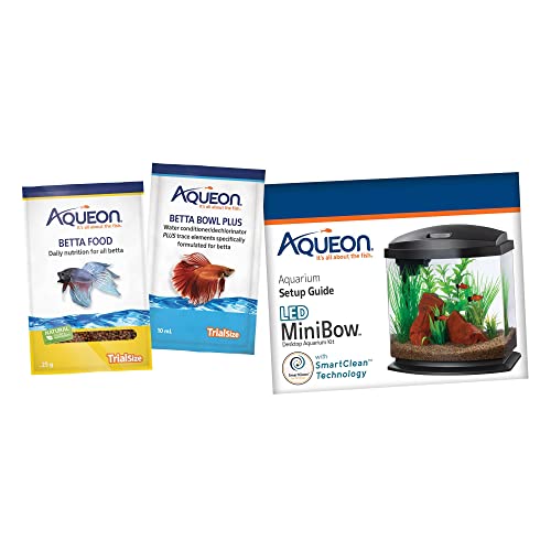 Aqueon 00800198: Aquarium Kit BettaBow Led Blk 2.5G