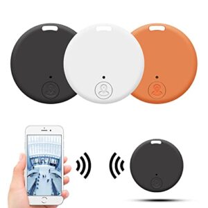 3 pieces item locator item anti-lost device bluetooth locator keychain mini locator track the location of items at any time