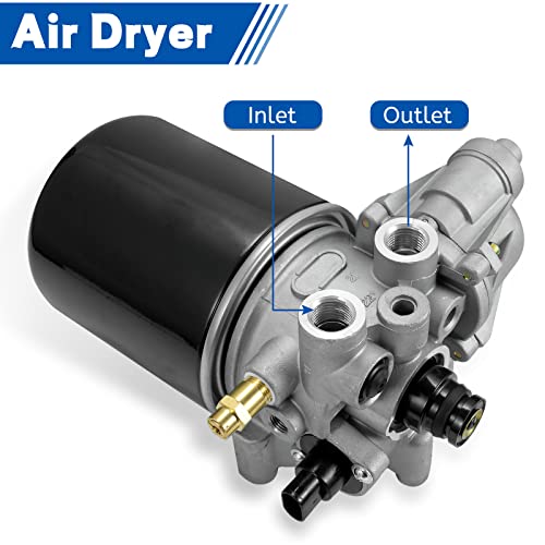 ZIQUN Air Dryer Assembly for Meritor Wabco System Saver 1200 Series Replaces R955205 TR955205 4324130010