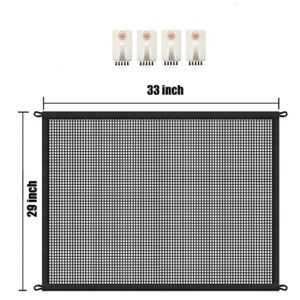 Dog Gates for The House, Magic Pet Gate Dog Gates for Doorways and Stairways, Fit Door Wide 28 to 32 Inches.