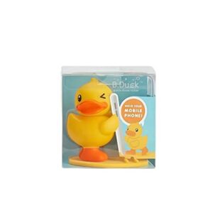 Little Yellow Duck Cute Phone Stand - Silicone Animal Phone Stand, Portable Phone Stand, Widely Compatible with Various Types of Smartphones and Tablets