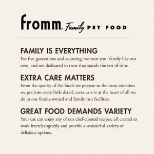 Fromm Four-Star Nutritionals Surf & Turf Cat Food - Premium Dry Cat Food - Salmon Recipe - 10 lb