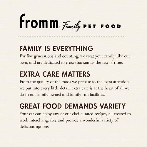 Fromm Four-Star Nutritionals Surf & Turf Cat Food - Premium Dry Cat Food - Salmon Recipe - 10 lb