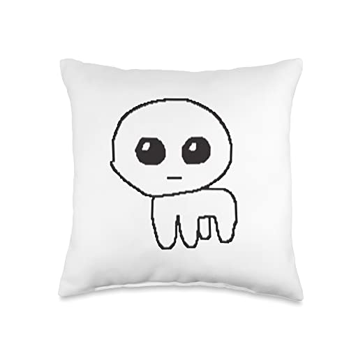 Autism Memes TBH Creature Meme Throw Pillow, 16x16, Multicolor