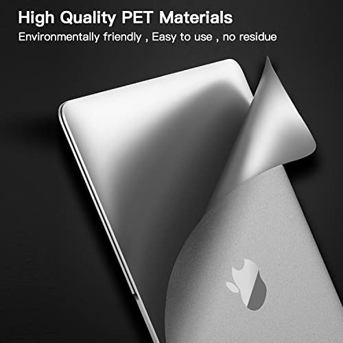 Shell Protector Cover Skin Compatible with MacBook Pro 14 Inch (M2 Pro /M2 Max /M1 Pro /M1 Max ) Model A2442 with Touch ID, Anti Scratch Protective Skin Decals (Space Grey)