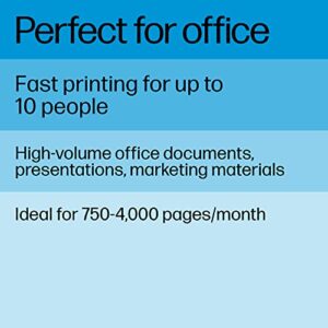 HP LaserJet Pro 4001ne Black & White Printer with HP+ Smart Office Features