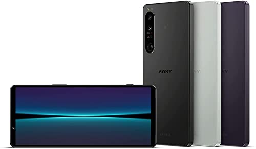 Sony Xperia 1 IV XQ-CT72 5G Dual 512GB 12GB RAM Factory Unlocked (GSM Only | No CDMA - not Compatible with Verizon/Sprint) – Purple